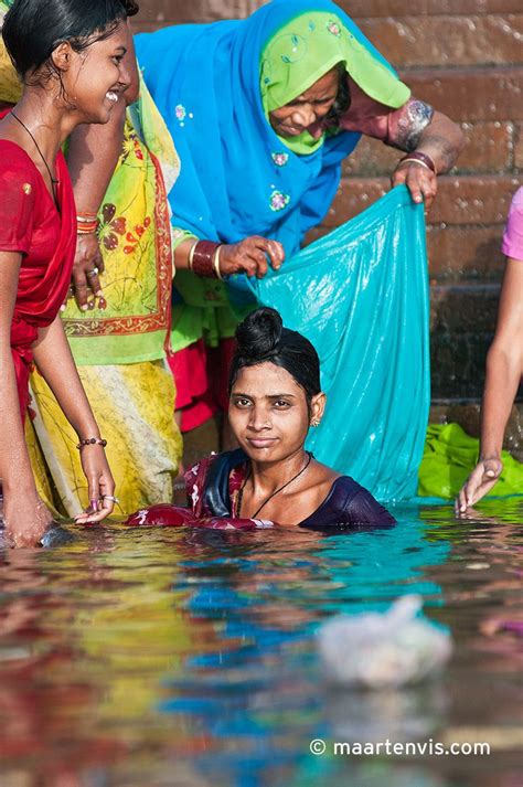 Indian bathing